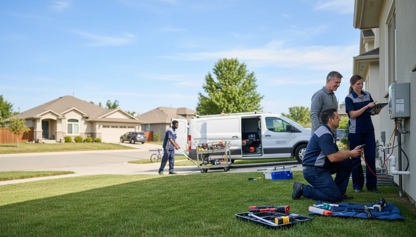 Tankless water heater service in Shepherdsville, KY